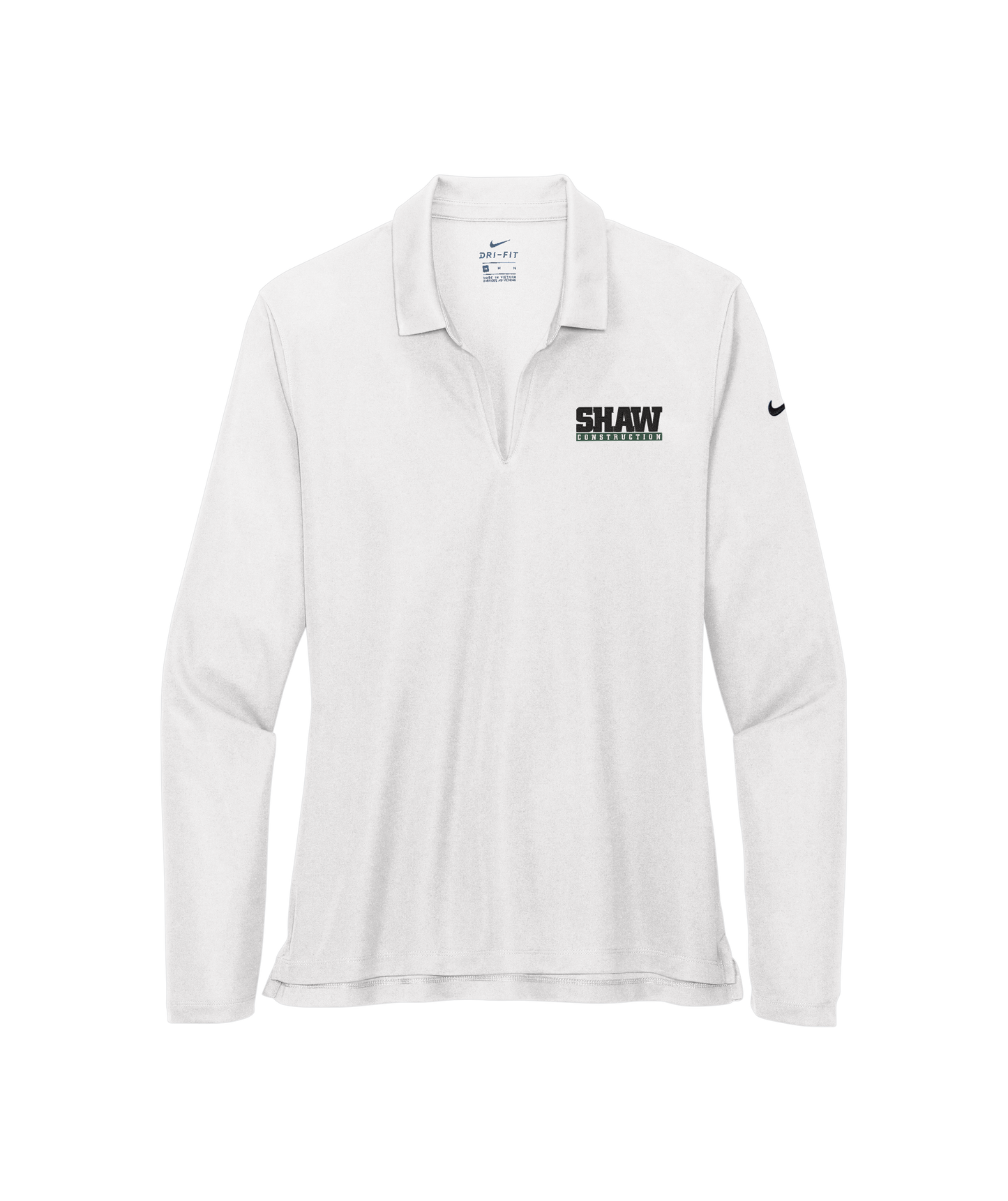 Nike Ladies Dri-FIT Micro Pique 2.0 Long Sleeve Polo