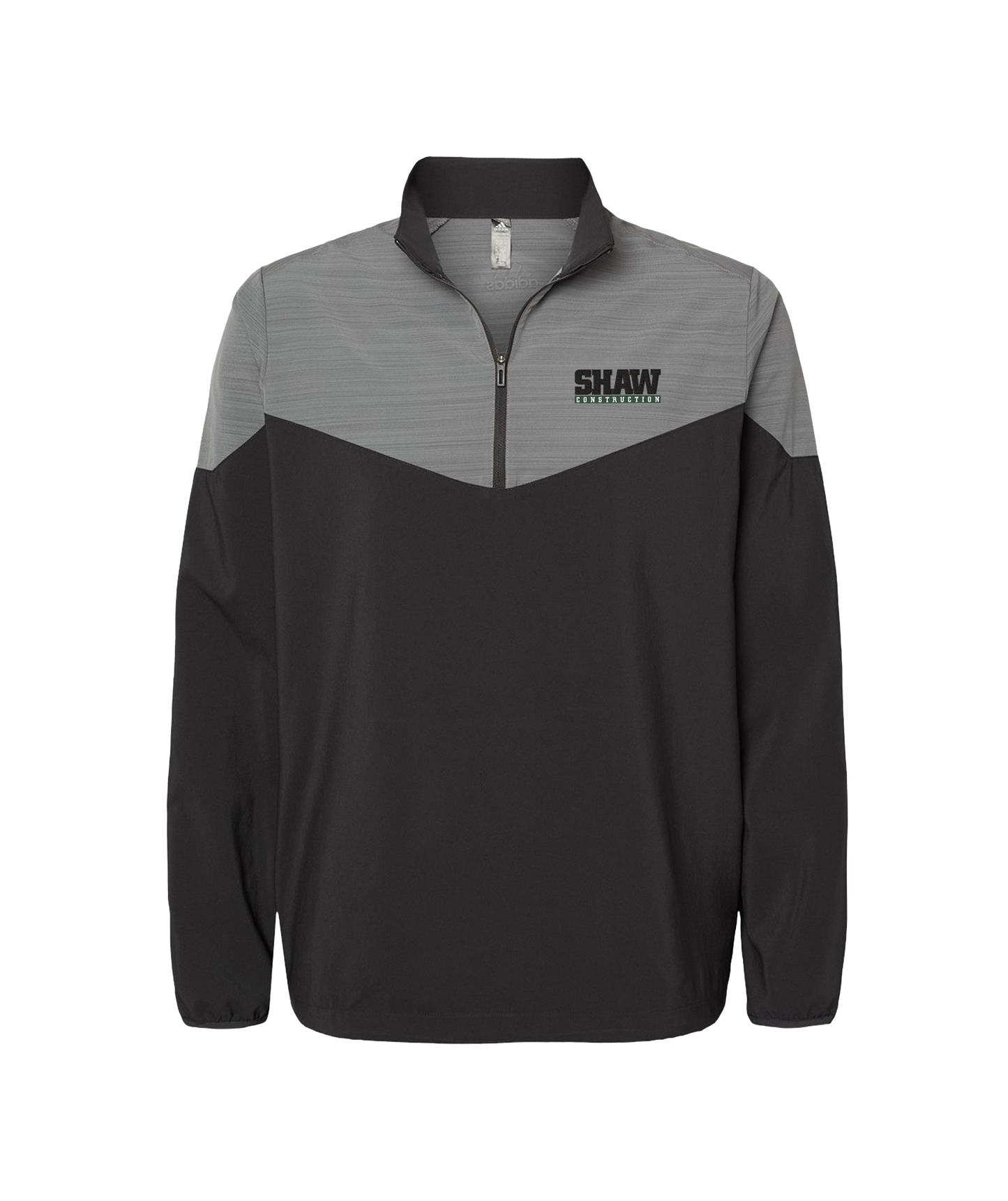 Adidas Heather Chevron Quarter-Zip Wind Pullover (Gift)