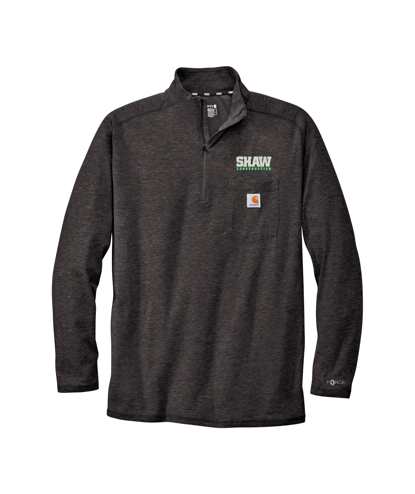 Carhartt Force® 1/4-Zip Long Sleeve T-Shirt