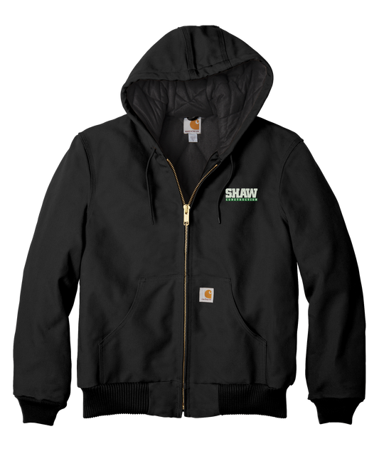 Carhartt ® Quilted-Flannel-Lined Duck Active Jac