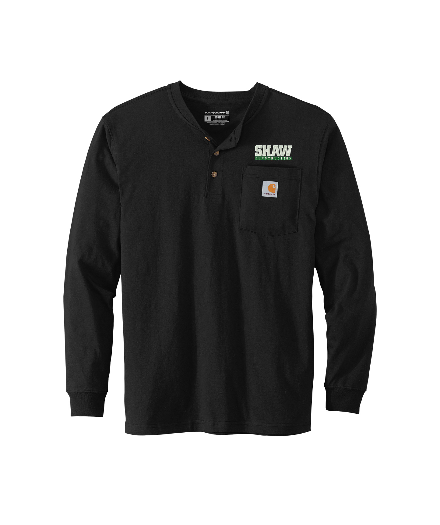 Carhartt® Long Sleeve Henley T-Shirt