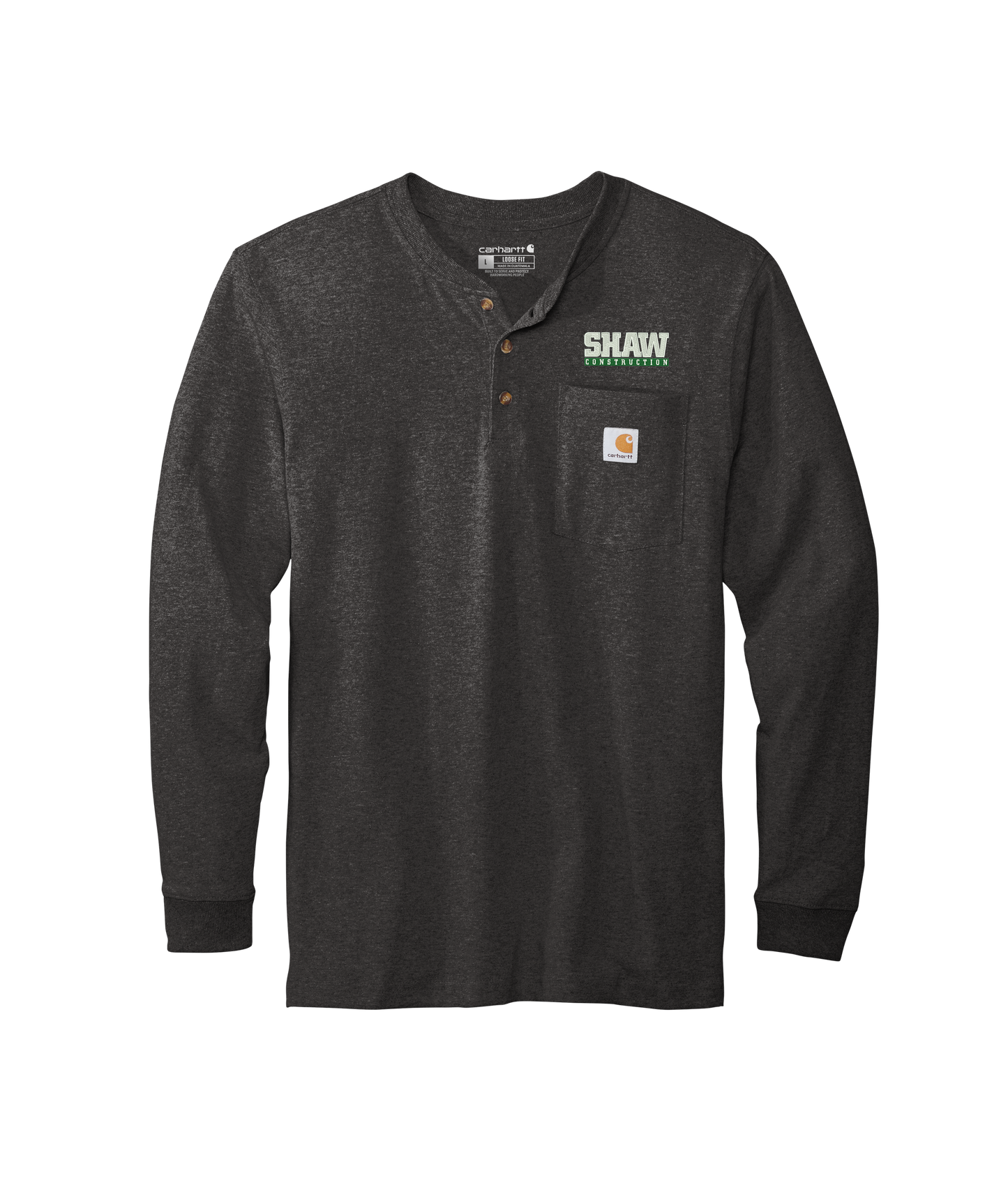 Carhartt® Long Sleeve Henley T-Shirt