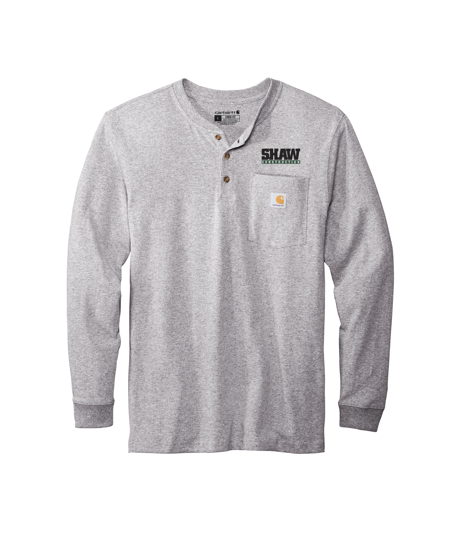 Carhartt® Long Sleeve Henley T-Shirt